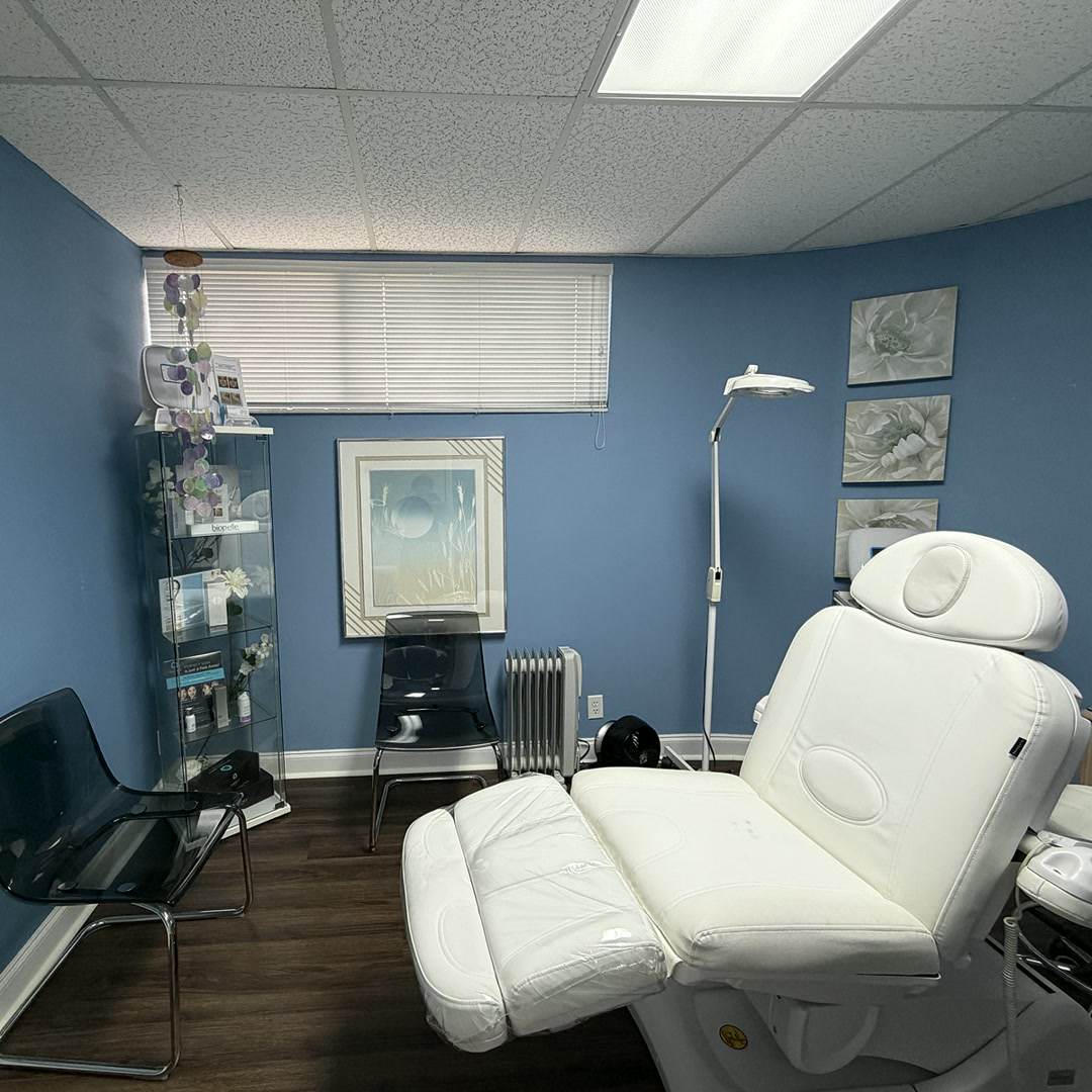 The treatment room inside Beauty Medica in Boca Raton